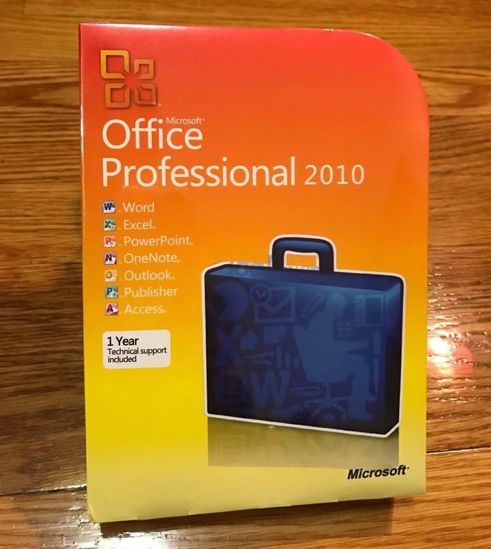 Microsoft Office 2010 Pro(Verified For 6PCs-Lifetime License)Retail Full Version