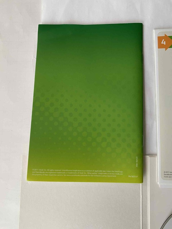 INTUIT QUICKBOOKS PRO 2012 FOR WINDOWS Start guide , CD , Installation guide use gallery