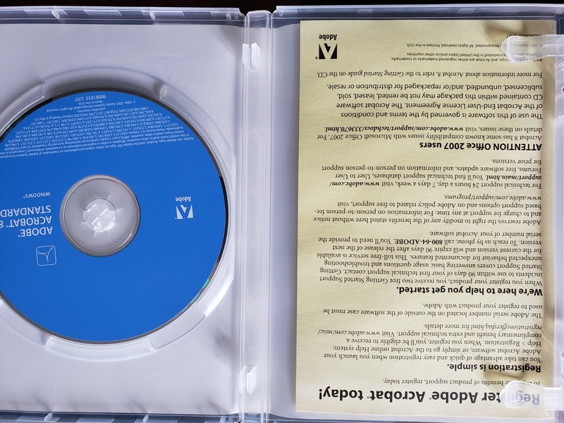 ADOBE ACROBAT 8/8.1 STANDARD IN RETAIL CASE or Shrink Wrap gallery