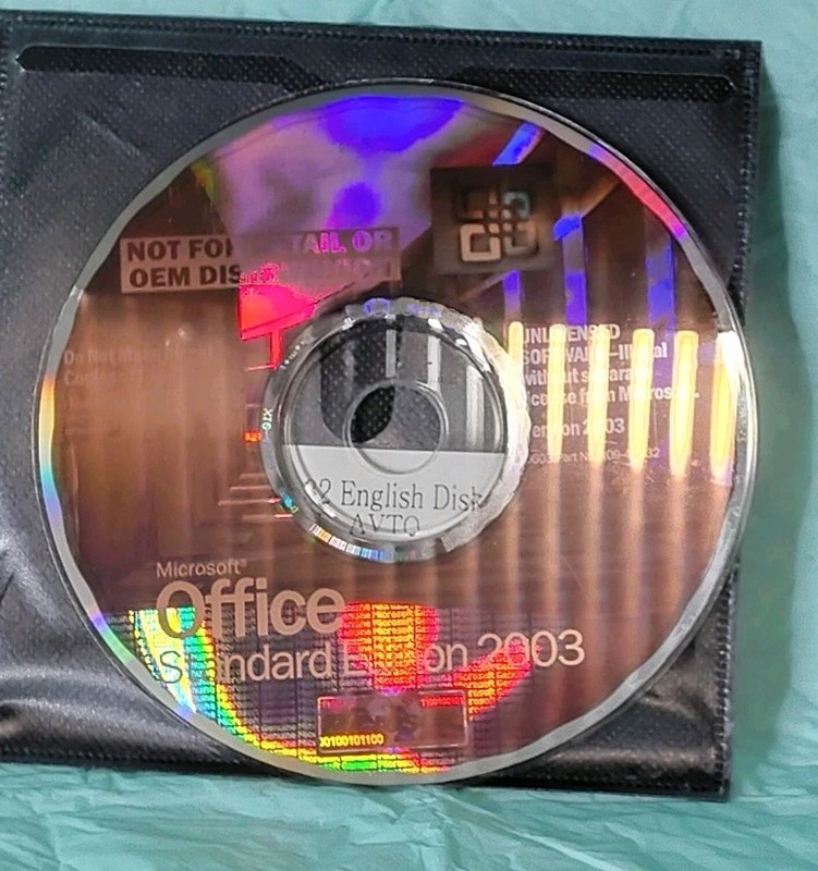 Unused NEW Microsoft Office Basic Edition 2003 CD with Activation Code gallery