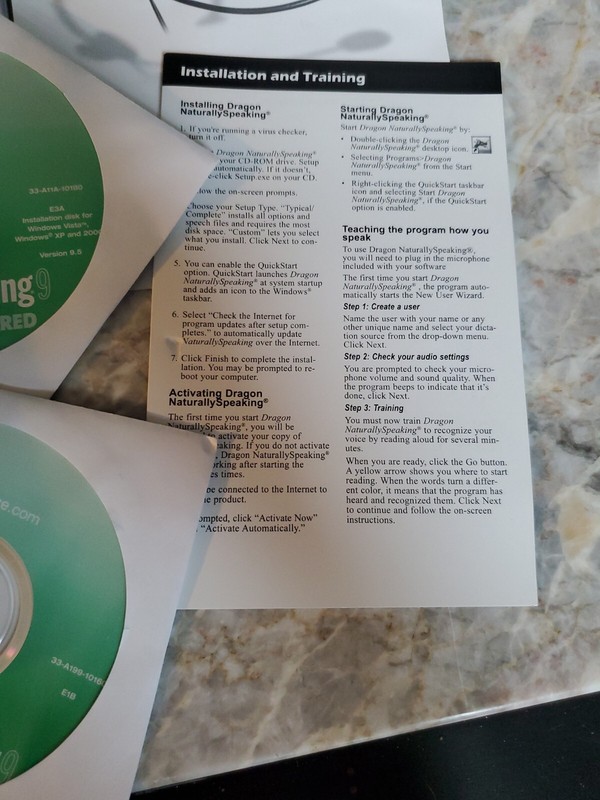 Dragon Naturally Speaking 9 New Open Box Speech Recognition Software Preferred gallery