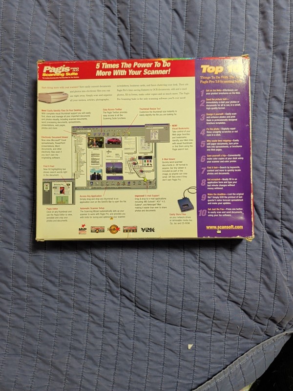 XEROX Pagis Pro 3.0 All-In-One Scanning Suite New In Box gallery