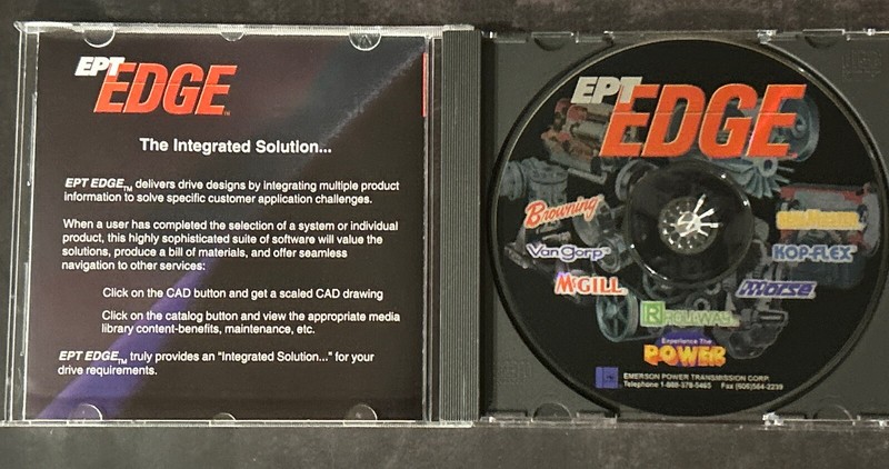 EPT Edge Integrated Solution Software 3.01 Media Products CAD Emerson Vintage PC gallery