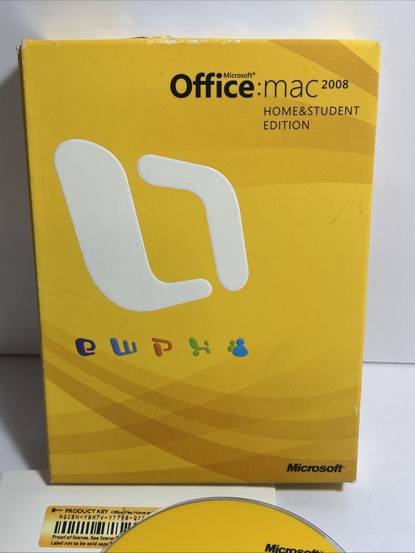 Microsoft Office MAC 2008 Home & Student Edition 2008 gallery