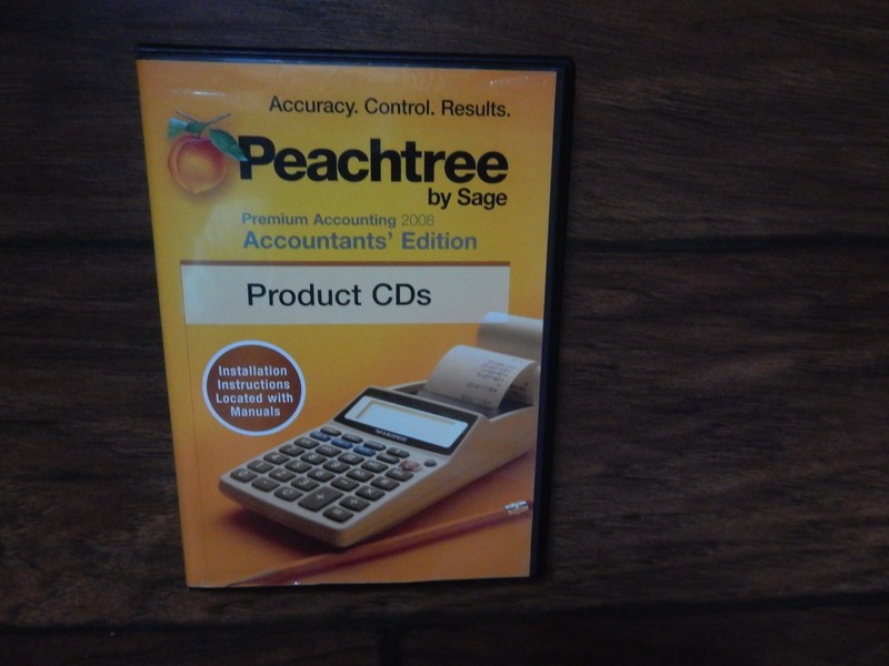Peachtree By Sage Premium Accounting Accountants' Editio 2008 Microsoft Windows gallery