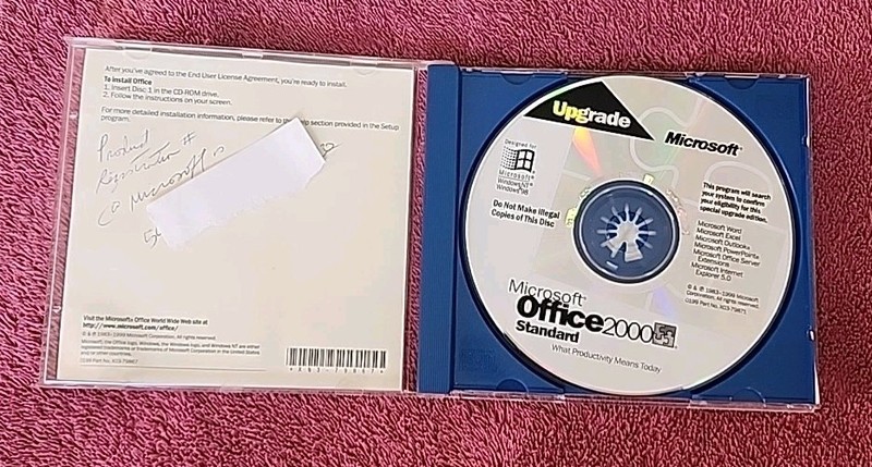 Microsoft Office 2000 Standard Upgrade gallery