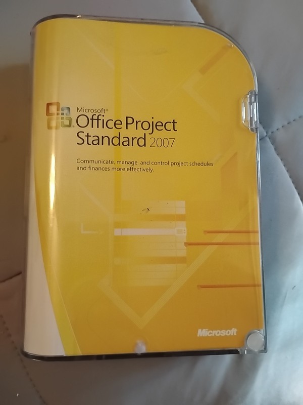 Microsoft Office Project Standard 2007 With Product Key CD