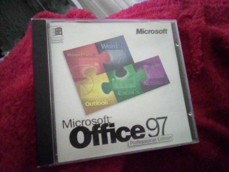 Microsoft Office 97 Software Professional Edition Windows NT 95 With Key code