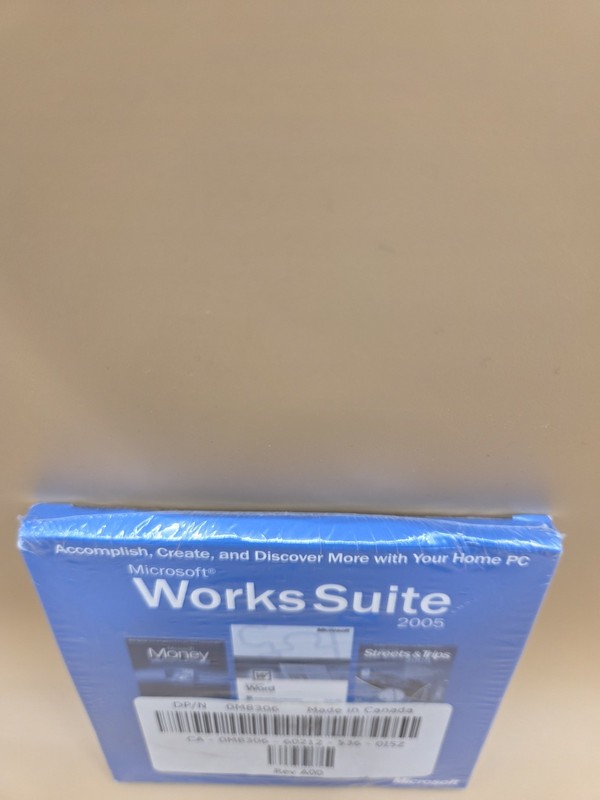 Dell Microsoft Works Suite CD for PC 2005 New Sealed! gallery