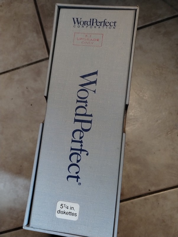 WORD PERFECT 5.1 - English - Floppy 5 1/4 - DOS