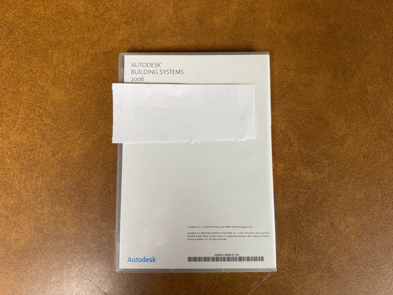 AutoDesk Building Systems 2006 DVD gallery