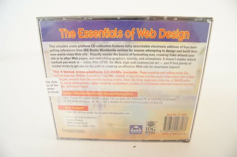 The Essentials of Web Design CompuMaster Edition PC Computer Software Program gallery
