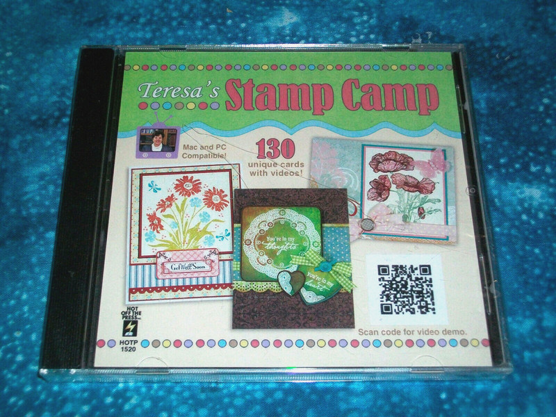 ⭐NEW / SEALED⭐ TERESA’S STAMP CAMP WINDOWS PC / MAC CD 2012 ⭐CRACKED CASE⭐