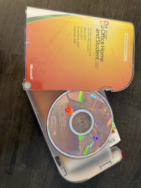 Microsoft Office 2007 Home and Student Disc In Original Case With Product Key gallery