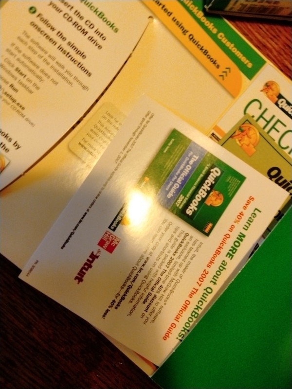 Intuit Quickbooks Pro 2007 Small Business Financial Software For Windows gallery