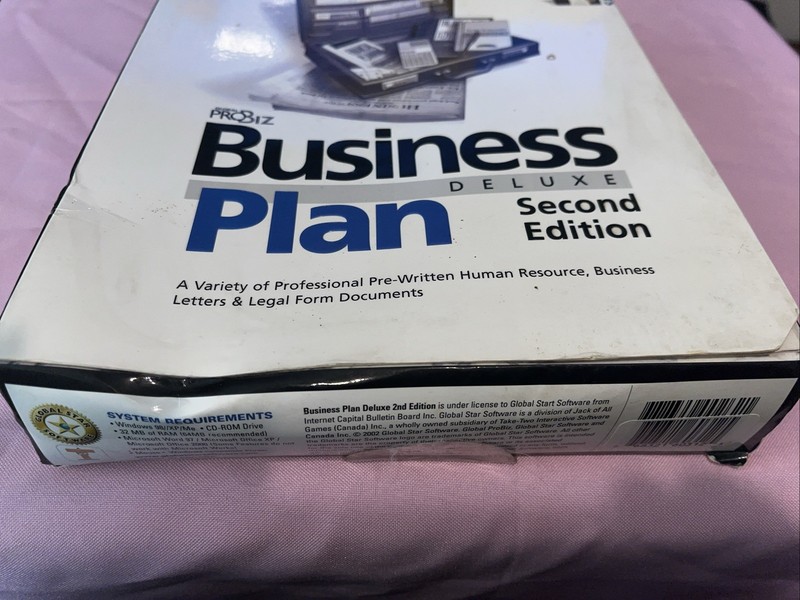 ProBiz Business Plan 2nd Edition PC Entrepreneur Document Templates Tools SEALED gallery