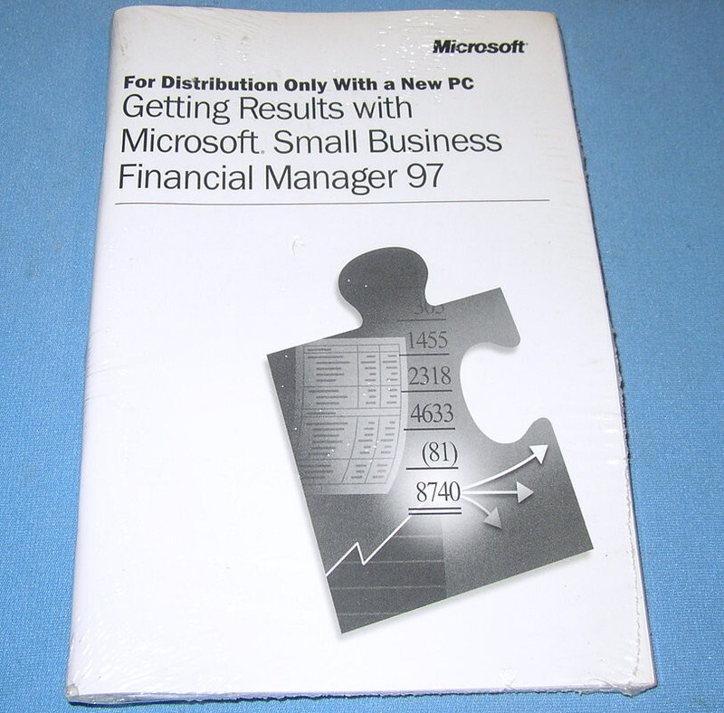 Microsoft Office 97 Small Business CD Windows 95/98/2000 Word/Excel/Outlook NEW