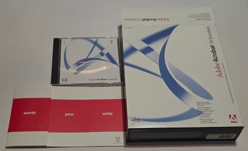 Adobe Acrobat 7.0 Standard (Installation for Windows with Serial, UNSUPPORTED)