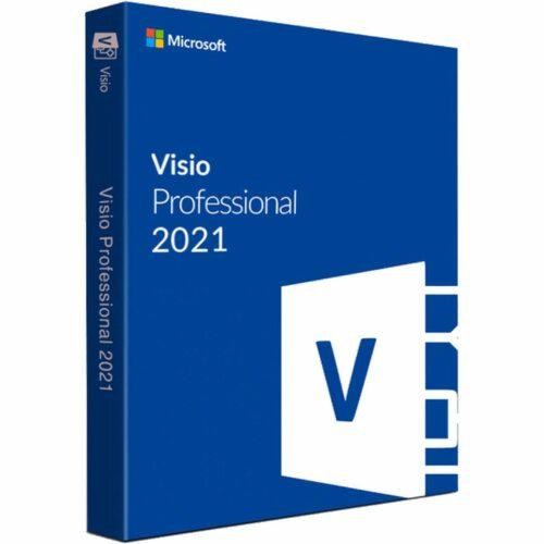 Microsoft Visio 2021 Professional – Box Pack – 1 PC – Medialess D8707622