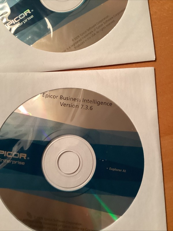 RARE BRAND NEW Epicor Business Intelligence 7.3.6. Explorer AI, DecisionStore. gallery