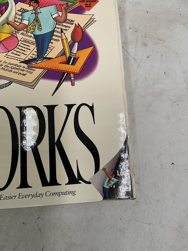 Microsoft Works Version 4.0 Vintage 1994 Macintosh Computer Promo Sample New gallery