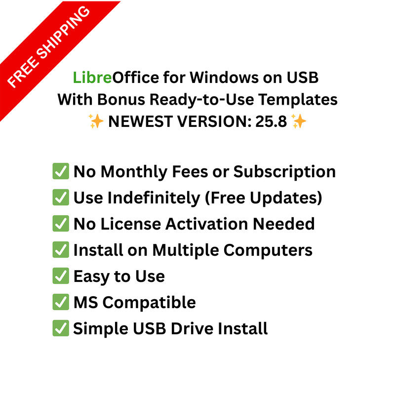 Libre Office Software Suite for Windows-Word Processing-Home-Student-Business gallery